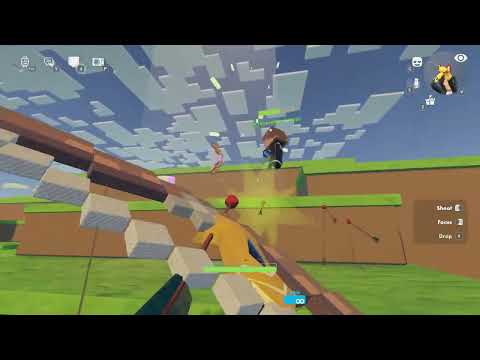 rec room minecraft pvp (am i the best bow player?)