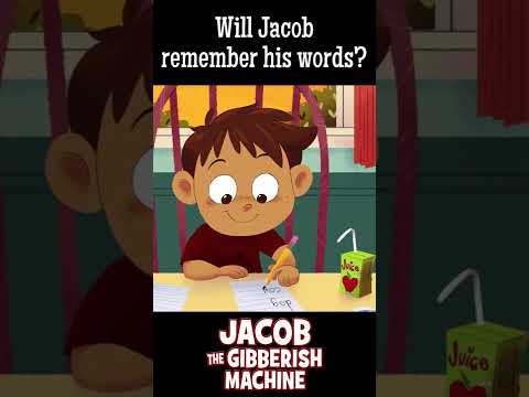 Jacob had become a gibberish machine! Clip 2. From the book "Jacob the Gibberish Machine". #shorts