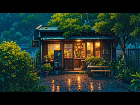 Quiet Rainfall ☔ Mellow Tones for Study/Relax/Work [ Lofi Hip Hop Chill Mix ~ Lofi Coffee ] 🎵