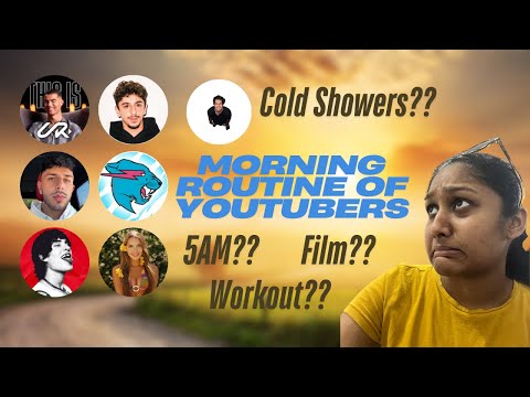 I Tried YouTuber Morning Routines For One Week!