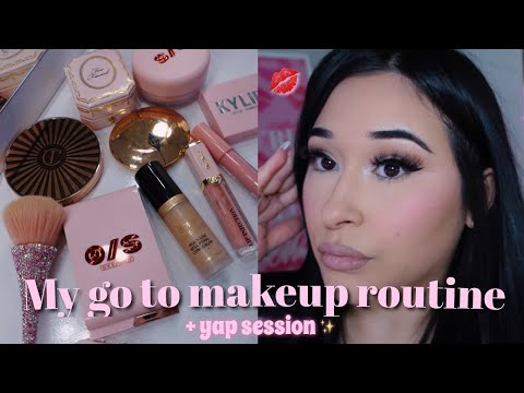 MY GO TO MAKEUP ROUTINE + yap session 🎀