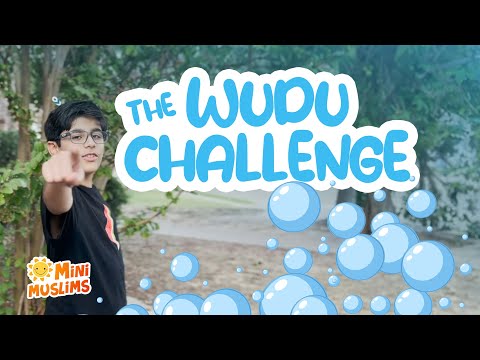 Make Wudu Challenge 💦 MiniMuslims #WuduChallenge ☀️