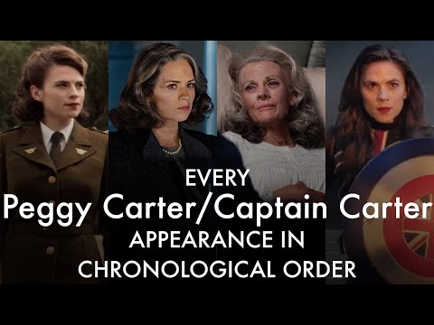 Every Peggy Carter/Captain Carter Appearance in Chronological Order (Updated + Extended)