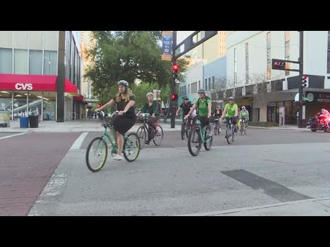 Dozens will kick off the 'Bike to Work Rally' pushing pedals instead of the gas