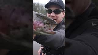 Trout Fishing with 1 OR 2 Trout Eggs??!!?? #shorts #trout #troutfishing #fishing