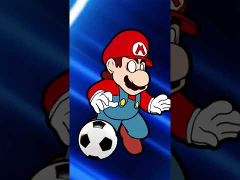 Mario vs Pokemon in the world cup #shorts