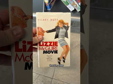 Games VHS and Hillary duff at a goodwill