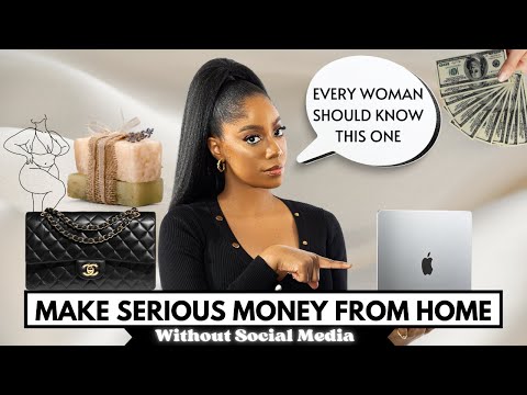 The NUMBER ONE Small Business Idea For Women (Make Money From HOME)  | NO Social Media