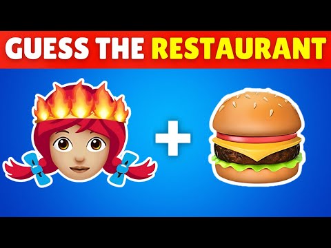 Guess the Fast Food Restaurant by Emoji? 🍔🍟🍗