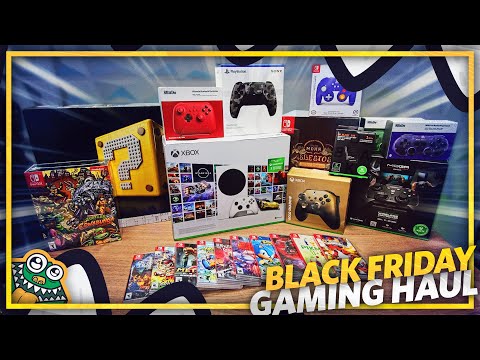 Our Black Friday 2023 MEGA Gaming Haul 🎮🏷️💲- HAULED - List and Overview + GIVEAWAY