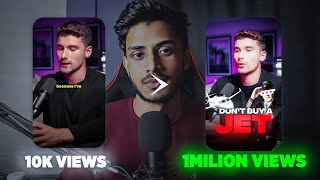 🔥 Edit Reels like a Pro in Mobile | Reels Editing like Ali Abdaal or Iman Gadhzi (100% viral)