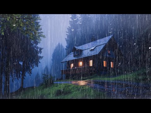 Deep Sleep During the Rainy Night - Rain Sounds For Sleeping - Beat Insomnia, ASMR, STUDY