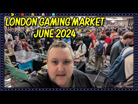 London Gaming Market June 2024: #retrogaming #retrotoys #comics