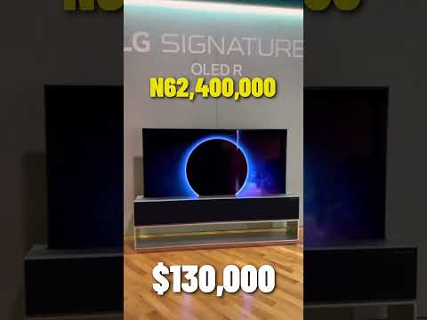 This LG TV cost 65,000,000 | signature OLED