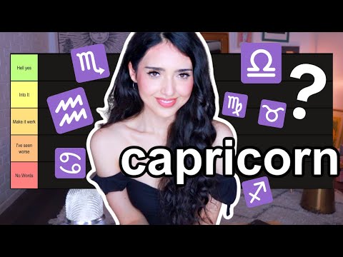 ♑️💖Capricorn Compatibility with EACH Zodiac Sign: RANKED in tiers (3 Best Matches for Capricorn)