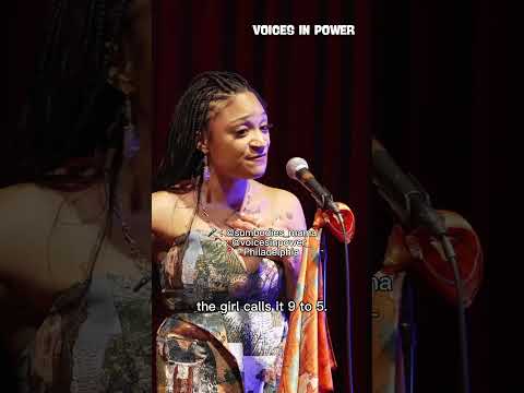 Sumbodies Mama - Testimony (snippet) @VoicesInPower #voicesinpower #poetry #philly