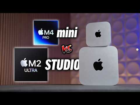 M4 Pro Mac mini vs M2 Ultra Mac Studio - Best PC Ever?!