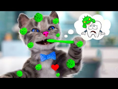 ANIMATED 3 LITTLE KITTEN ADVENTURE AND LEARNING NURSERY RHYMES FOR KIDS IN ENGLISH