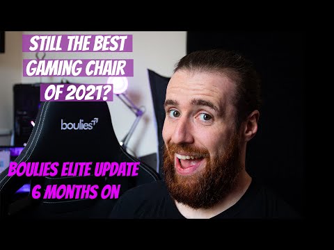 Boulies Elite chair update - 6 months on. Still the best Gaming chair 2021??