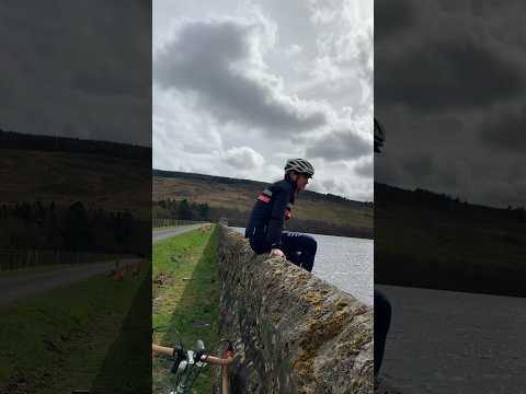 Resting at a Northumbrian Reservoir #cyclinguk #cycling