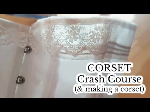 CORSET Crash Course & Making an Edwardian Corset │TITANIC Flying Dress Pt. 1