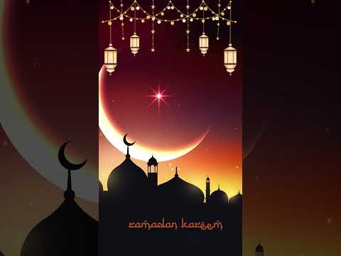 Ramadan Night Lights |Relaxing Wall Art for Smart TV #ramadan2025 #ramadanbackground #islamicwallart