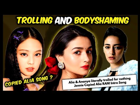 Alia bhatt And Ananya Pandey Facing Massive trolling By Jennie Fans