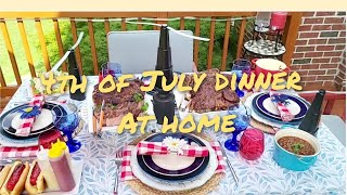 NEW* 4TH OF JULY DINNER CELEBRATION AT HOME | FRETECH FLY AWAY PRODUCT REVIEW #juvilee2575