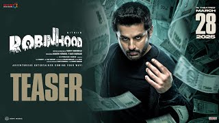 Robinhood Official Teaser | Nithiin | Sreeleela | Venky Kudumula | GV Prakash | Mythri Movie Makers