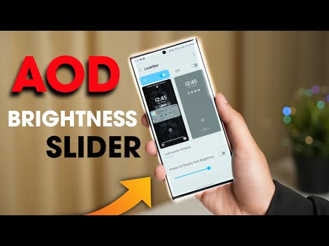 Get AOD Mode Brightness Slider Back On Samsung Galaxy S23 After One Ui 6.1 Update