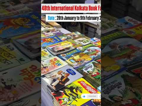 Exclusive look of 48th INTERNATIONAL KOLKATA BOOK FAIR @ Karunamoyee !! #books #shorts