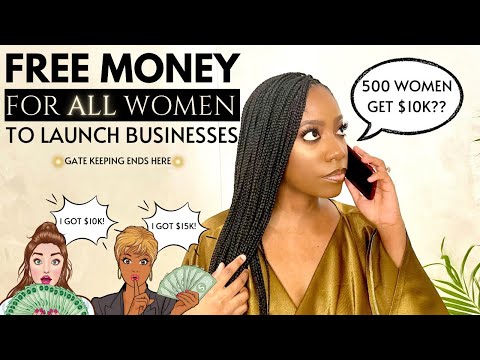 Get A $10K Grant To Start That Business AS A WOMAN (Why is nobody else talking about this?)