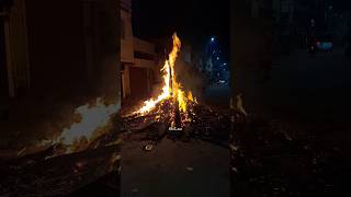 Vrindavan Ki Holika Dahan #hitras #shortsfeed #vrindavan #holikadahan