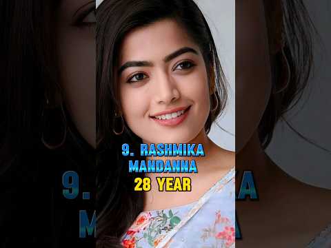 Top 10 youngest beautiful south indian actress under age 30 in 2024 #southindian #shorts #viral