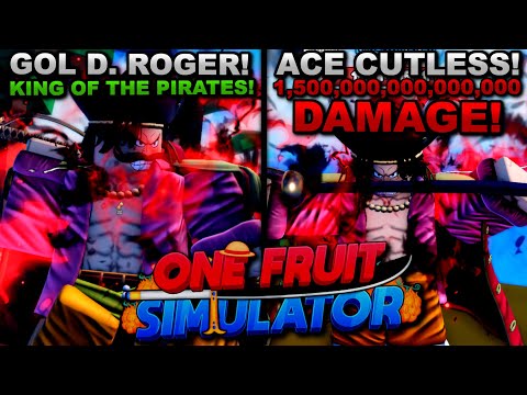 Becoming Gol D. Roger (King Of The Pirates Ace Sword!) In Roblox One Fruit... Here's What Happened!