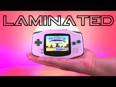 Latest LCD Upgrade for the GBA | Laminated ITA Kit