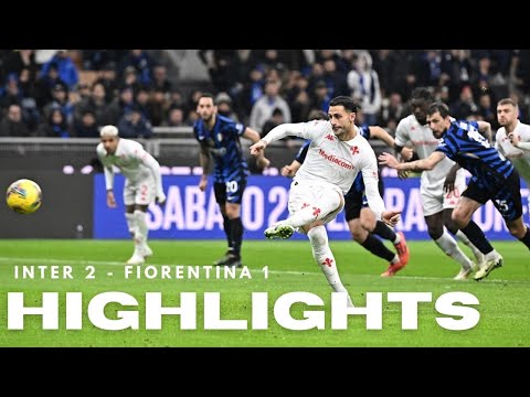 Highlights Inter vs Fiorentina 2-1 (Lautaro, Mandragora (r), Arnautovic)