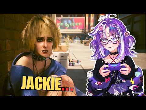 Michi Mochievee Gets Emotional at Jackie's Funeral in Cyberpunk 2077