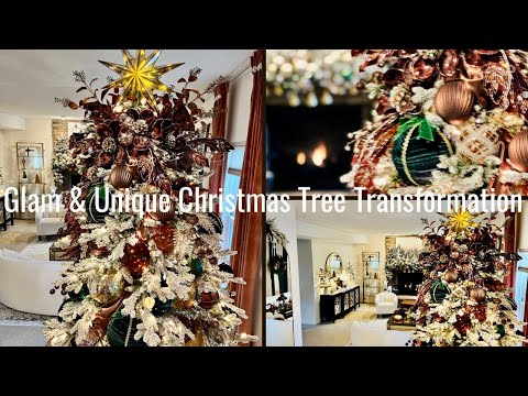 2024 Color Trends CHRISTMAS TREE DECORATING IDEAS | REGENTS PARK RALPH LAUREN INSPIRED