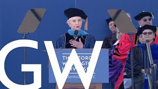 2019 GW Commencement Honoree - Cindy Hensley McCain