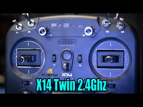 FrSky X14 Twin 24 Channel Radio Review - 2.4Ghz Twin System & Ethos