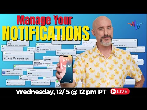 😡 Hate Notifications on Your iPhone?📱Take Back Control THIS Thursday! 🔧
