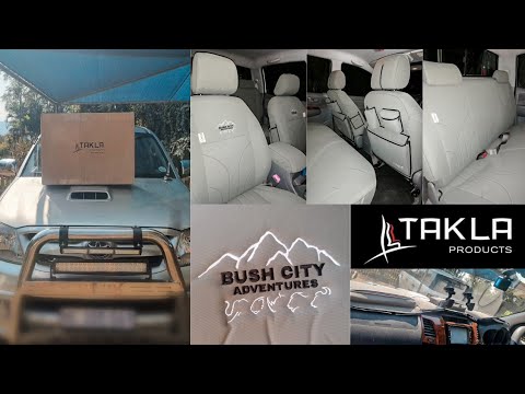 Takla Products Signature Range || Toyota Hilux Double Cab Vigo Seat Covers.