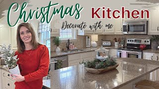 CHRISTMAS KITCHEN DECORATE WITH ME | CHRISTMAS 2022 DECORATING IDEAS