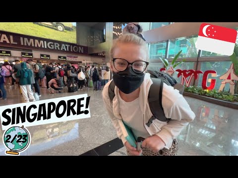 Flying to SINGAPORE - First Impressions of the city 🇸🇬