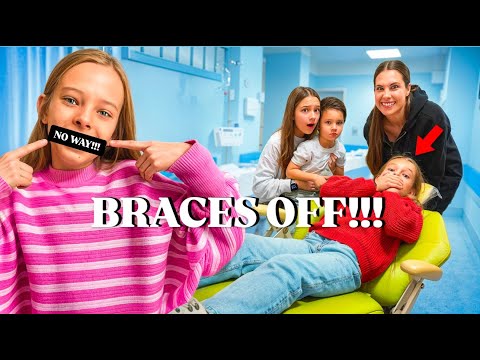 PEYTON Gets Her BRACES OFF! 🥳 (TRANSFORMING SMILE)