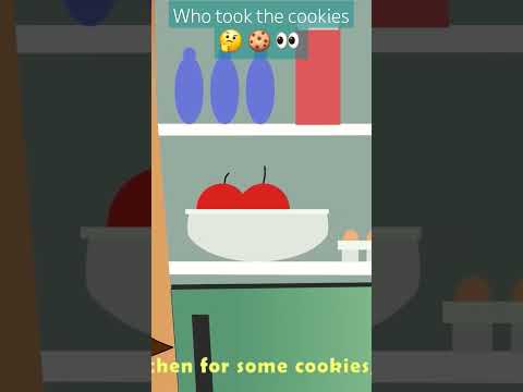 Who took the cookies 🤔 🍪 by @BoobaBukids #shortsvideo #ytshorts #cookies #shorts