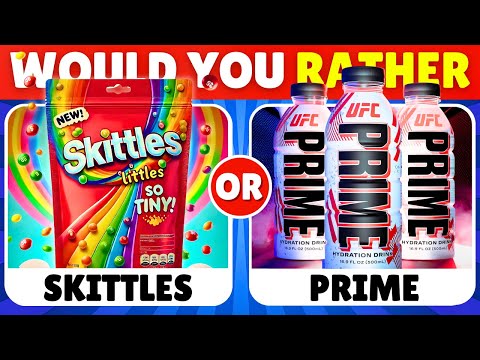 Would You Rather...? SWEETS & DRINKS EDITION 🍬🧃