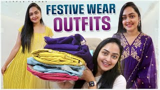 Myntra Festive Wear Outfits Under Budget || @HeavenlyHomemade