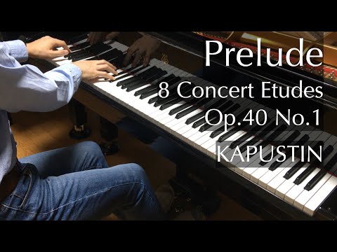 Kapustin - Prelude - 8 Concert Etudes Op. 40 No. 1 - pianomadaful